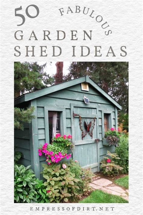 50 Garden Shed Ideas (With Pictures From Home Gardens)