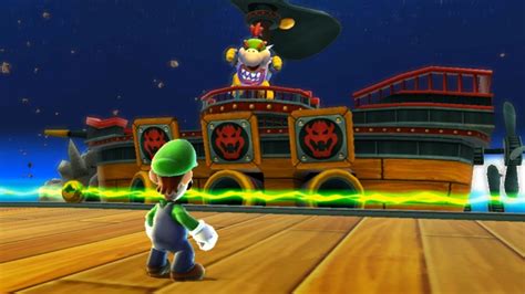 Super Luigi Galaxy Walkthrough Part 9 Bowser Jr S Airship Armada