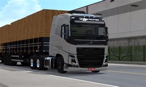 Caminh O Volvo Fh Para V X Ets Mod Simuladores