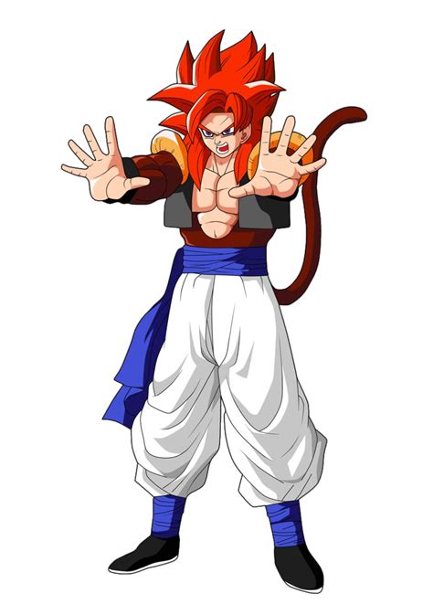 Gogeta Ssj4 Render By Luishatakeuchiha On Deviantart