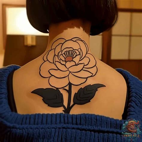 Blooming Beauty: Exploring the Allure of Camellia Flower Tattoos: 136 ...