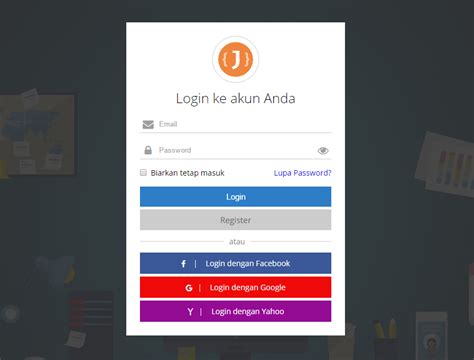 Mendesain Form Login Dengan Css 3 Clean Dan Responsive Jagowebdev