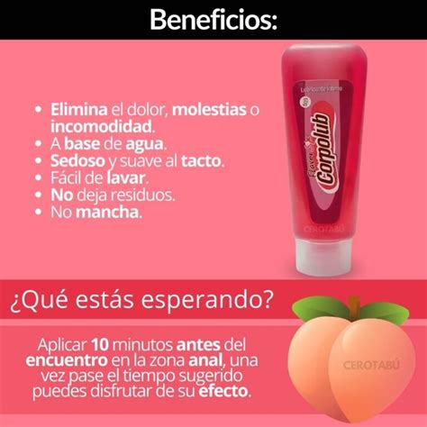 Lubricante Dilatador Anal Corpolub Flavor Sex x60 mL Cero tabú