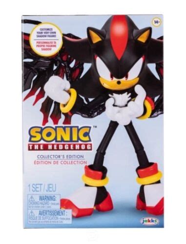 Sonic The Hedgehog Shadow Walmart Con Collectors Edition Deluxe Figure