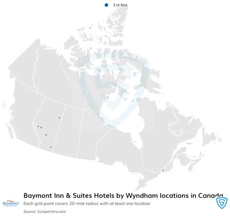 List of all Baymont Inn & Suites Hotels by Wyndham locations in Canada ...