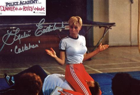 Leslie Easterbrook Callahan Police Academy Autograph In Person