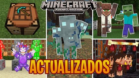 🙀top 5 Mejores Mods Addons Survival Para Minecraft Pe 118 Mods Para Minecraft Bedrock