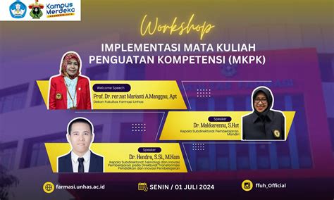 Workshop Implementasi Mata Kuliah Penguatan Kompetensi MKPK Di