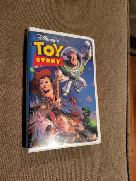 Disney Toy Story Vhs Tape Original Pixar Studios