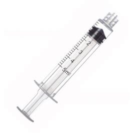 Sol M Luer Lock Syringe W O Needle 5ml 100pcs