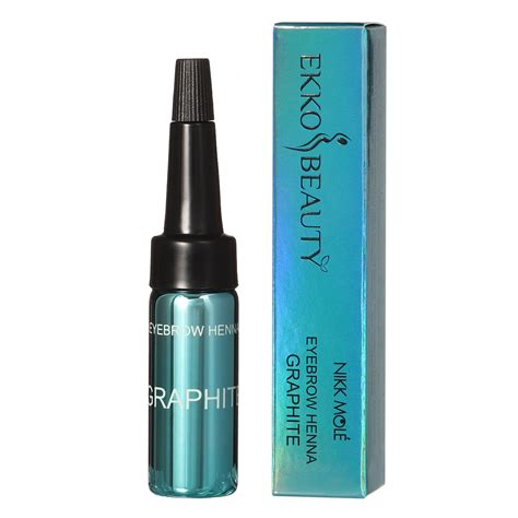 GRAPHITE хна для бровей EkkoBeauty - Nikk Mole