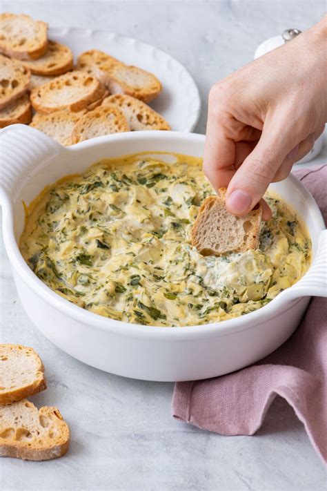 Baked Vegan Spinach Artichoke Dip Feel Good Foodie