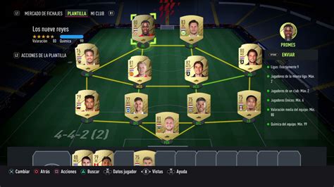 Sbc Los Nueve Reyes Sbc Hibrido De Ligas Sbc Fifa Youtube