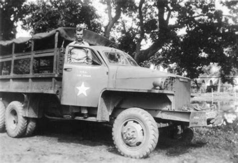 Wwii Ford Military Trucks World War Ii Truck Military Man Army