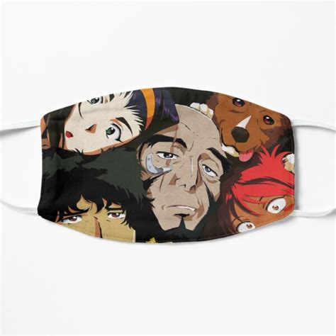 Cowboy Bebop Face Masks See You Space Cowboy Flat Mask Rb2910