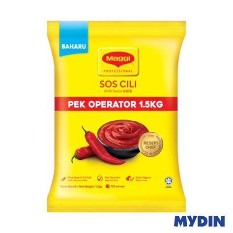 Maggi Chili Sauce 1 5kg Lazada