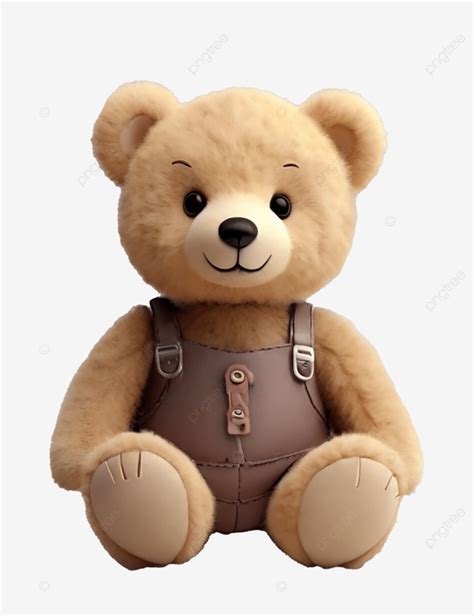 Teddy Bear White Background 3d Clipart Teddy Bear PNG Transparent