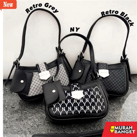 Jual Tas Selempang Wanita Shopee Haul Pre Order Korean Norin Shoulder