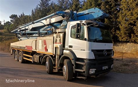 Pompa do betonu Betonstar na podwoziu Mercedes Benz 4140 na sprzedaż