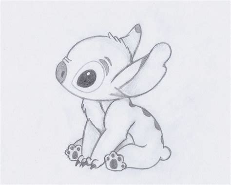 Stitch By Fawnan On Deviantart Disney Drawings Sketches Stitch