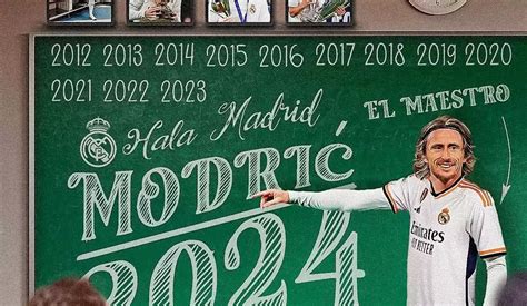 El maestro se queda en casa Luka Modric renovó con el Real Madrid