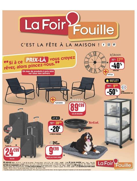 La FoirFouille Catalogue Promotionnel Valable à partir du 20 02 au