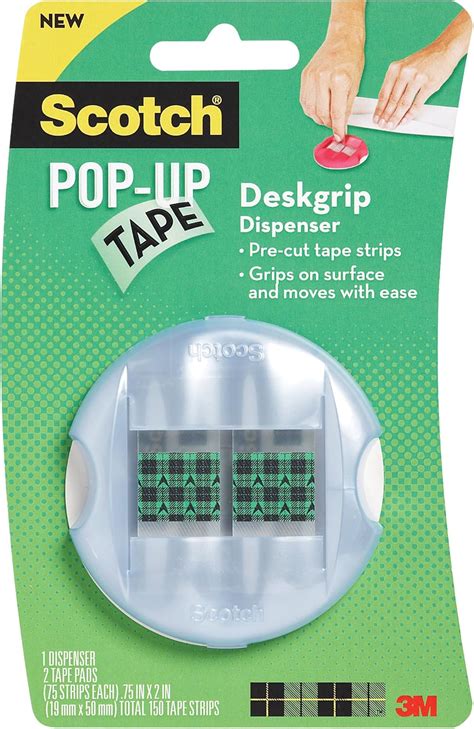 Scotch Pop Up Tape Dispenser 075 X 2 Inch 75 Tape