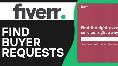 How To Find Buyer Requests On Fiverr Full Guide YouTube