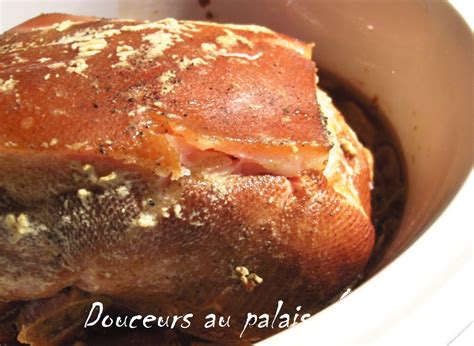 Jambon Bi Re Et Rable Mijoteuse