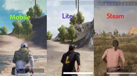 Pubg Mobile Vs Pubg Lite Vs Pubg Steam Youtube