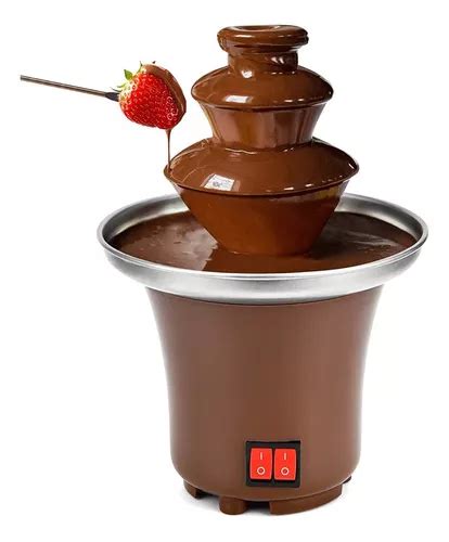 Cascada Fuente Chocolate Fondue Niveles Acero Inoxidable Cuotas Sin