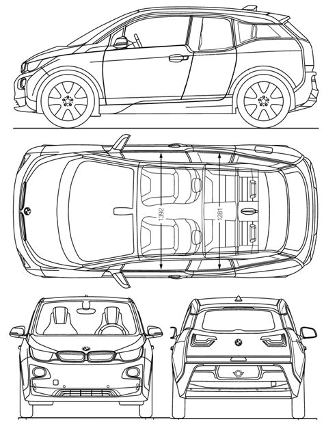 Bmw I3 Dimensions With Mirrors