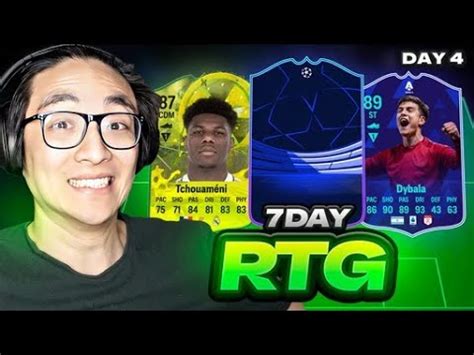 I Packed ANOTHER UCL Hero 7 Day RTG YouTube