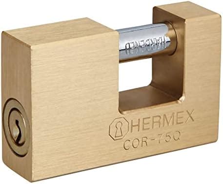 Hermex Cor Q Candado Antipalanca Cuerpo De Lat N De Mm Alta