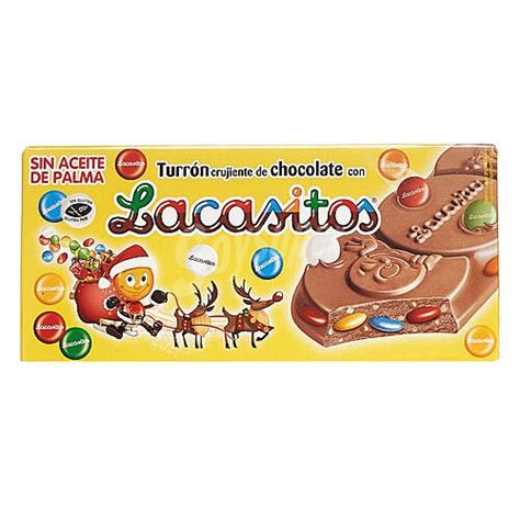 Lacasitos Lacasa Lacasitos Turrón Crujiente de Chocolate 215 gr