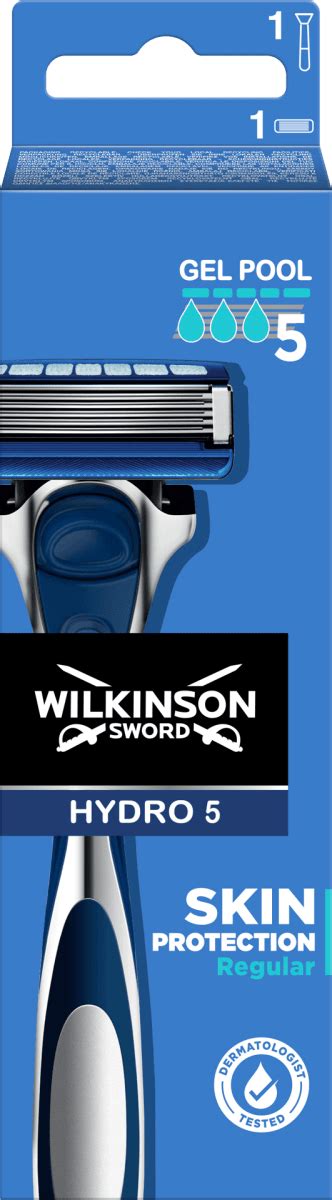 WILKINSON SWORD Maszynka Do Golenia Z Wymiennymi Ostrzami HYDRO5 SKIN