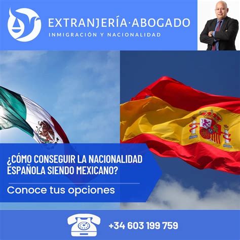 Cómo conseguir la nacionalidad española siendo mexicano