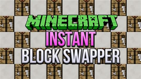 Minecraft Instant Block Swapper Tutorial Survival Minecraft YouTube