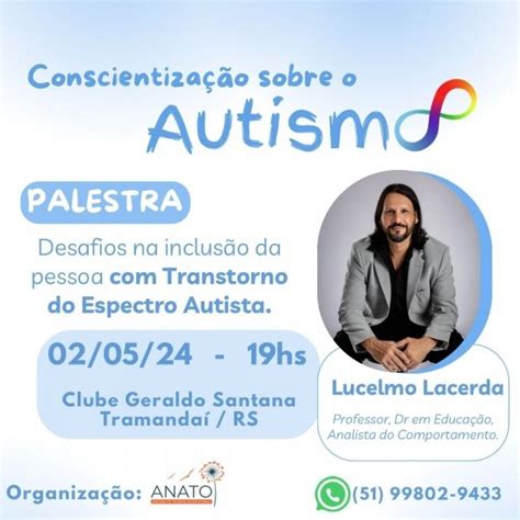 Palestra Desafios Na Inclus O Da Pessoa Transtorno Do Espectro