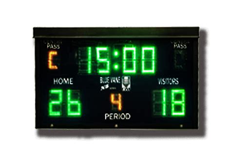 Netball Blue Vane Scoreboards