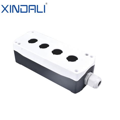 Xdl2 Be04p Plastic 4 Holes Industrial Electric Switch Push Button Box