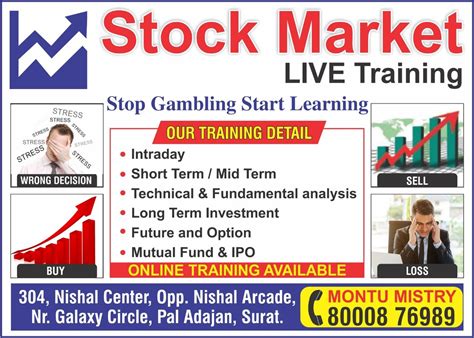 Stock Market Training In Navsarjan School Surat Id 21133714588