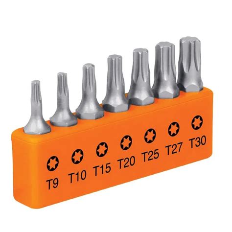 Juego De 7 Puntas Torx Combinadas Largo 1 Truper Expert