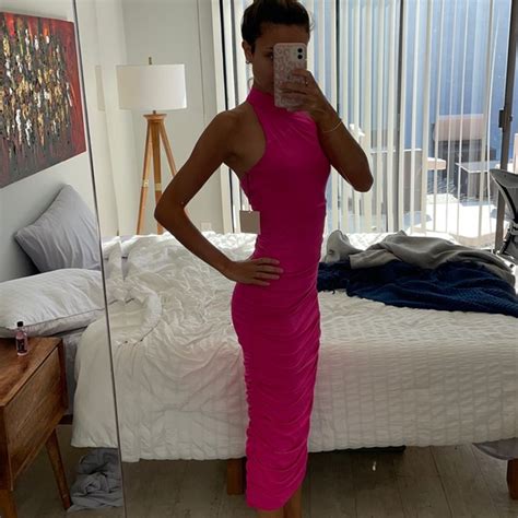 Superdown Dresses Revolve Super Down Hot Pink Bodycon Dress Poshmark