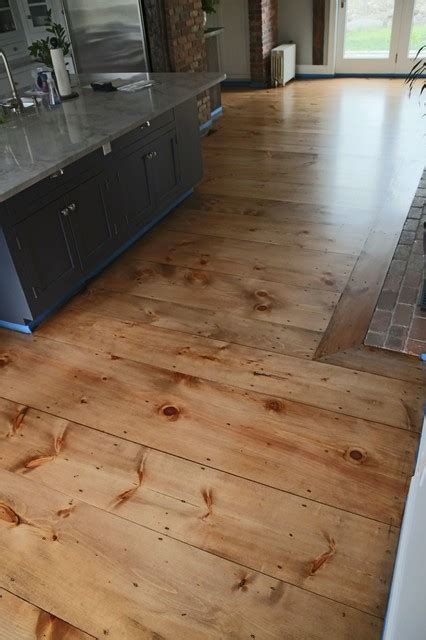 Special Walnut Stain On Pine Arts Crafts Kitchen Boston By