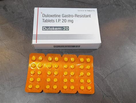 Duloxetine Dulokem 20 Mg Tab Elikem 5 4 10 At Rs 85 Stripe In Nagpur