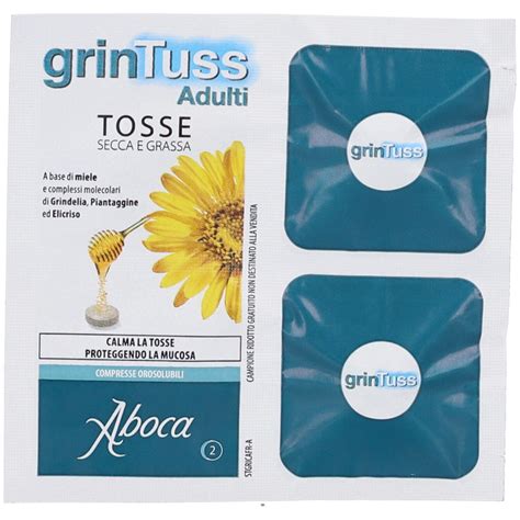 Aboca GrinTuss Adulti Tosse Secca E Grassa 1 Pz Redcare