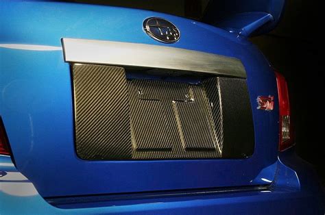 APR Performance Carbon Fiber License Plate Backing For GE GV Subaru