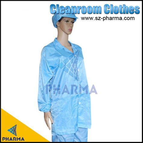 Hot Selling Anti Static Cleanroom Clothes Esd Work Suit For Cleanroom