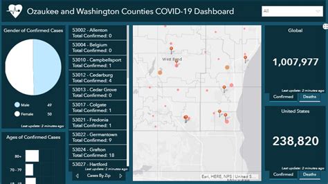 Coronavirus in Wisconsin: Cases, deaths mapped in new online dashboard